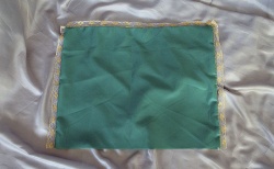 Наволочка мусульманская ШЕЛК с КРУЖЕВОМ