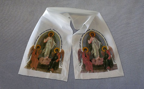 Рушник ВОСКРЕШЕНИЕ атлас